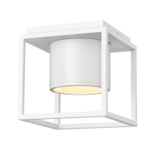 Golden Canada 9092-FM7 WHT-WHT - Wry Lighting Desmond Integrated LED Flush Mount in Matte White